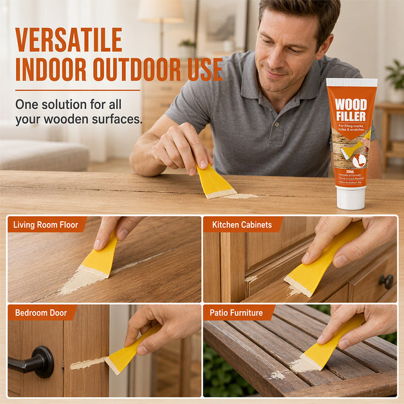 Wood Filler for Cracks and Holes 🛠️ - image 7