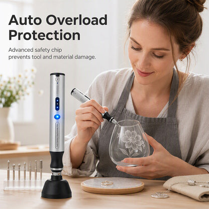 ⏳Time-Limited Special⏰Mini Cordless Electric Engraving Pen – Portable Precision Engraving Tool - image 4