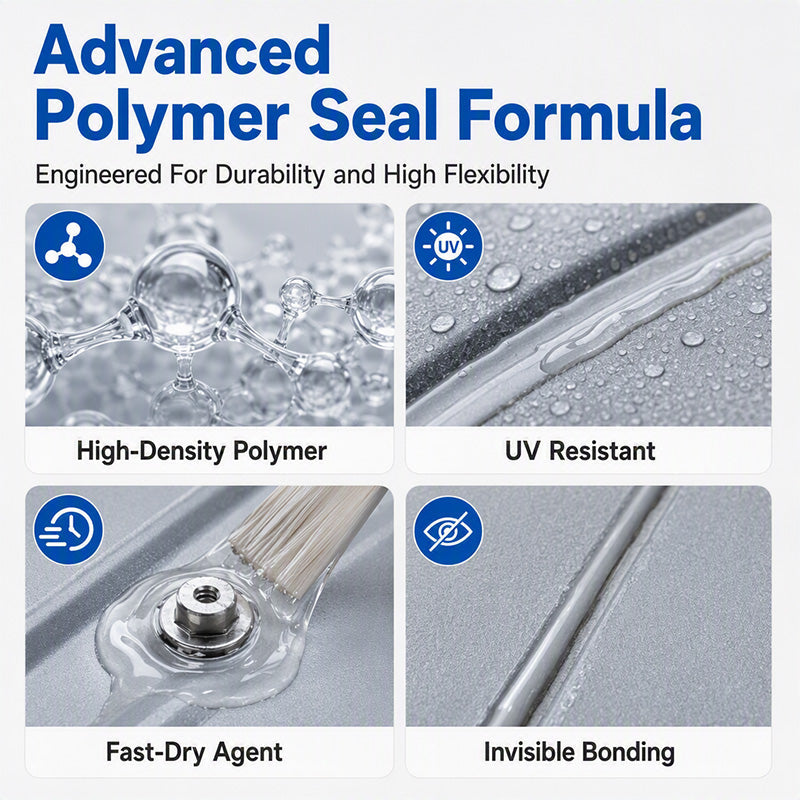 Transparent Roof Waterproof Sealant with Brush - image 5