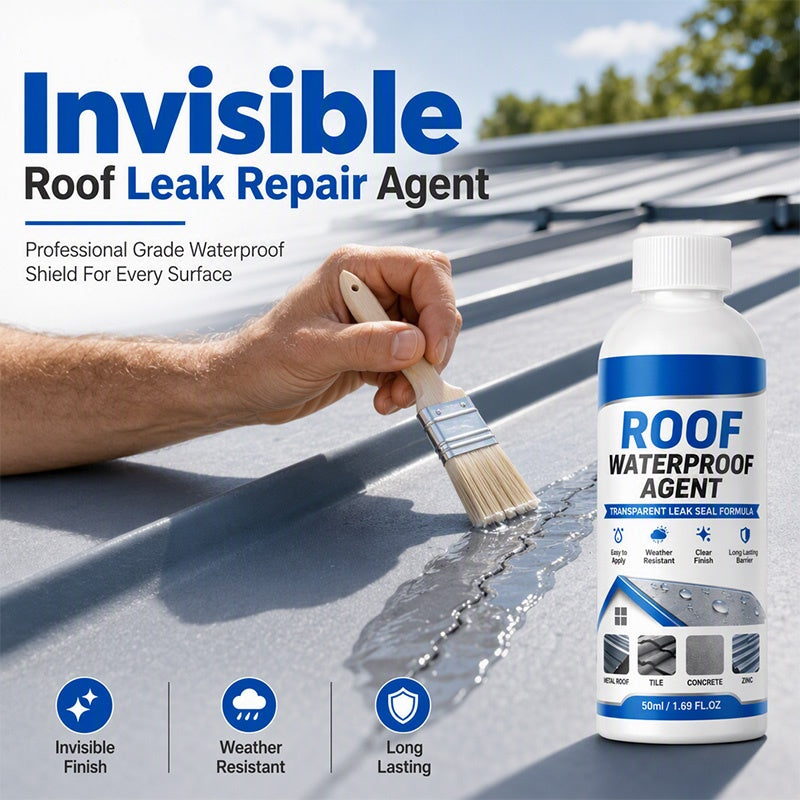 Transparent Roof Waterproof Sealant with Brush - image 1