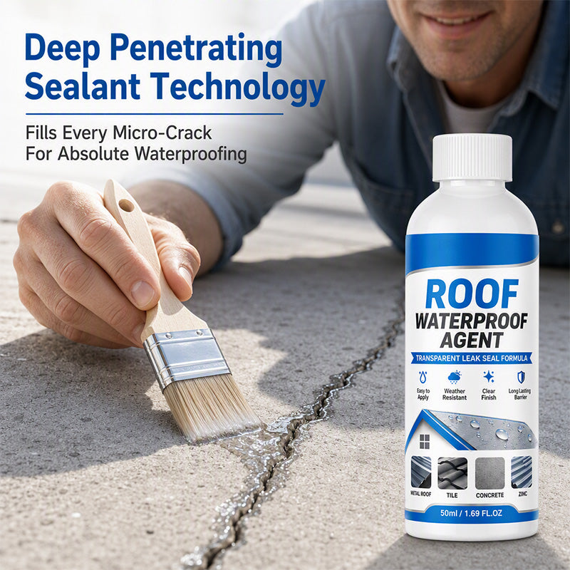 Transparent Roof Waterproof Sealant with Brush - image 4