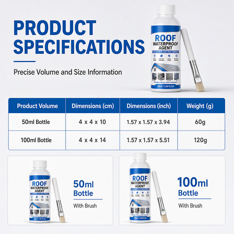 Transparent Roof Waterproof Sealant with Brush - image 8
