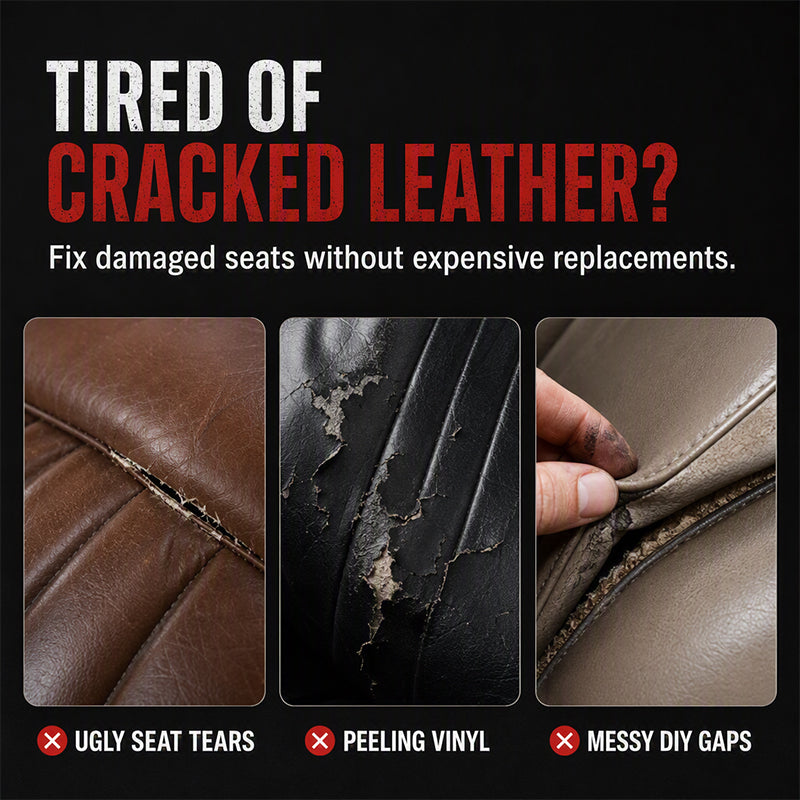 🚗50% OFF NOW! Quick Dry Car Seat Leather Repair Glue‑ Precision Nozzle Vinyl & Leather Adhesive, Permanent Bond Repair Glue for Car Seats, Sofas & Leather Furnitures - image 2