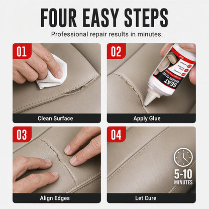 🚗50% OFF NOW! Quick Dry Car Seat Leather Repair Glue‑ Precision Nozzle Vinyl & Leather Adhesive, Permanent Bond Repair Glue for Car Seats, Sofas & Leather Furnitures - image 8