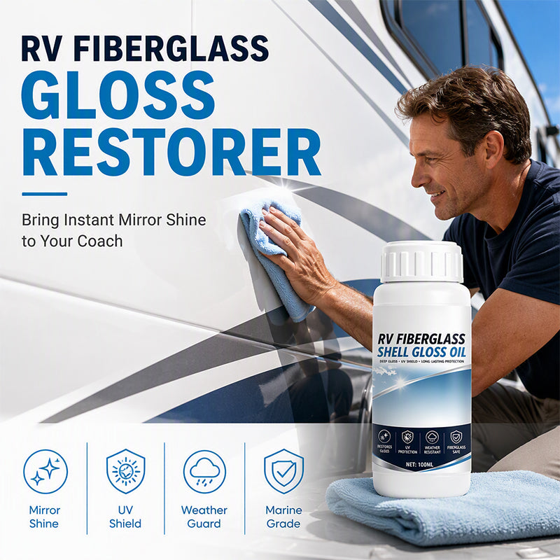 RV Fiberglass Gloss Oil Shine Restorer - image 1