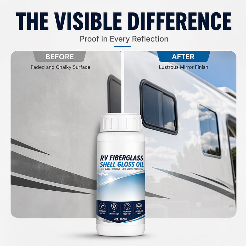 RV Fiberglass Gloss Oil Shine Restorer - image 4