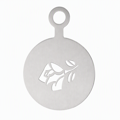 ☕Stainless Steel Coffee Latte Art Stencil Template - image 10