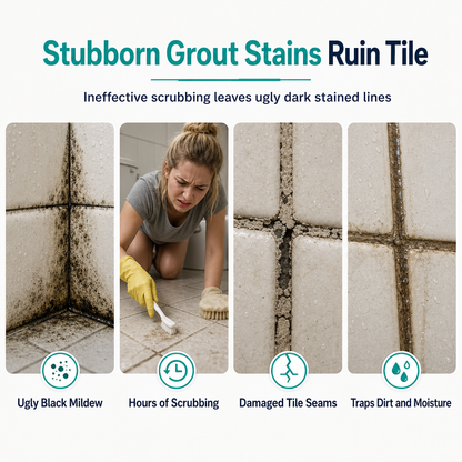 🧼🎯 Grout Cleaning Spray – Easy Care for Tile Lines & Damp-Area Stains - image 2