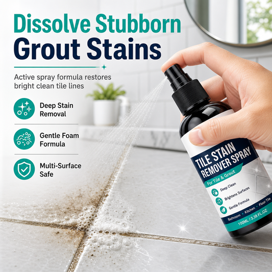 🧼🎯 Grout Cleaning Spray – Easy Care for Tile Lines & Damp-Area Stains - image 1