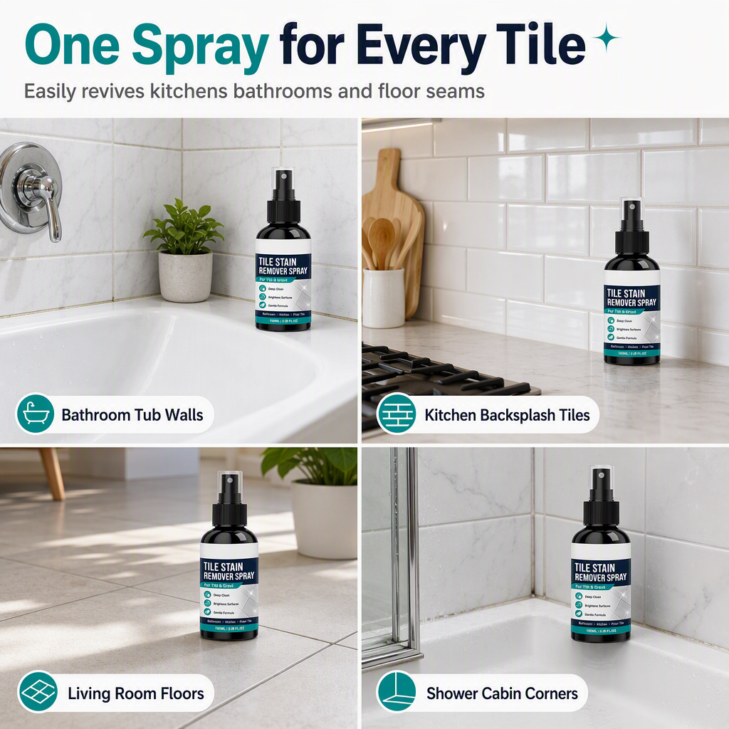 🧼🎯 Grout Cleaning Spray – Easy Care for Tile Lines & Damp-Area Stains - image 5