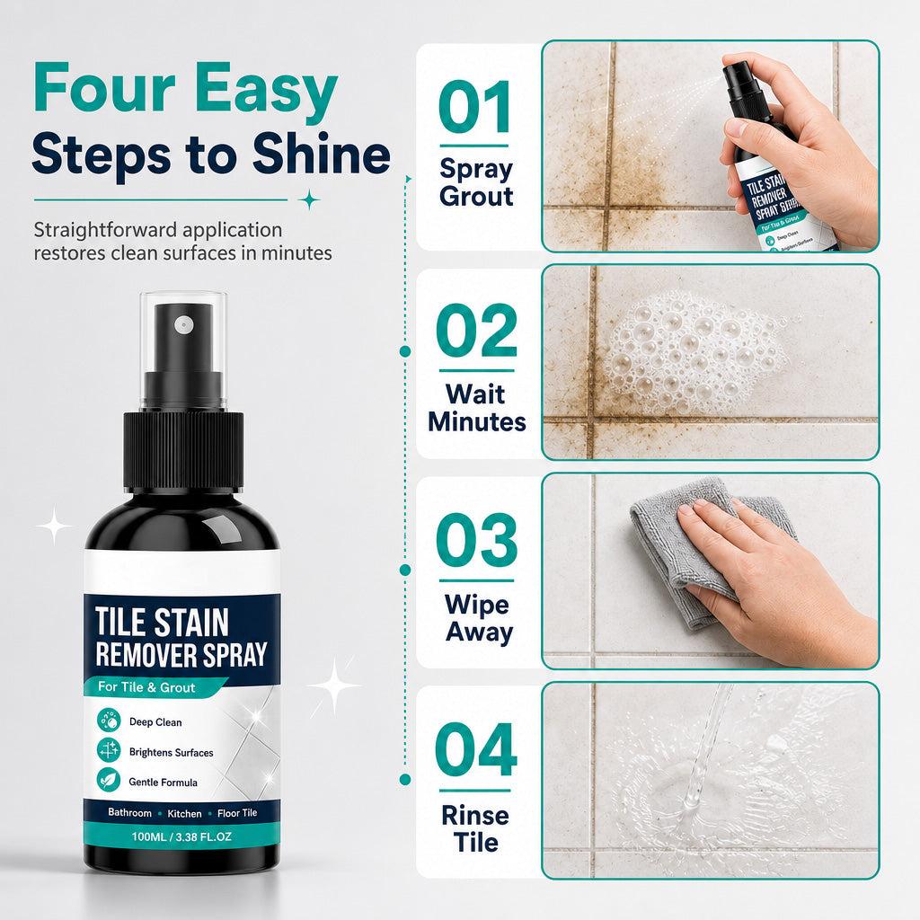 🧼🎯 Grout Cleaning Spray – Easy Care for Tile Lines & Damp-Area Stains - image 6