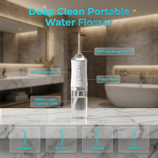 Portable Cordless Water Flosser for Teeth - image 1