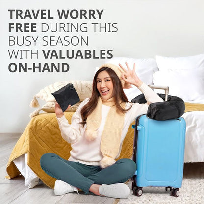 Stuffable Clothing Travel Neck Pillowcase - image 6