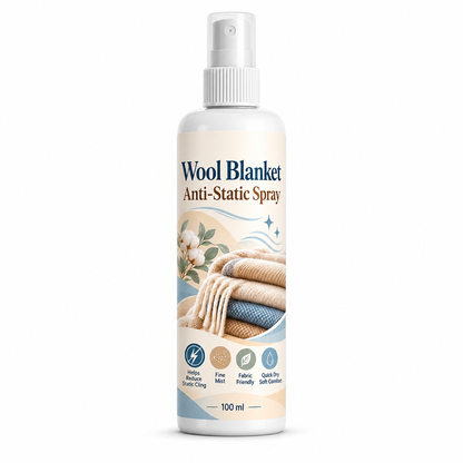 ✨ Anti-Static Fabric Spray – Gentle Static Cling Reducer for Blankets | 100ml