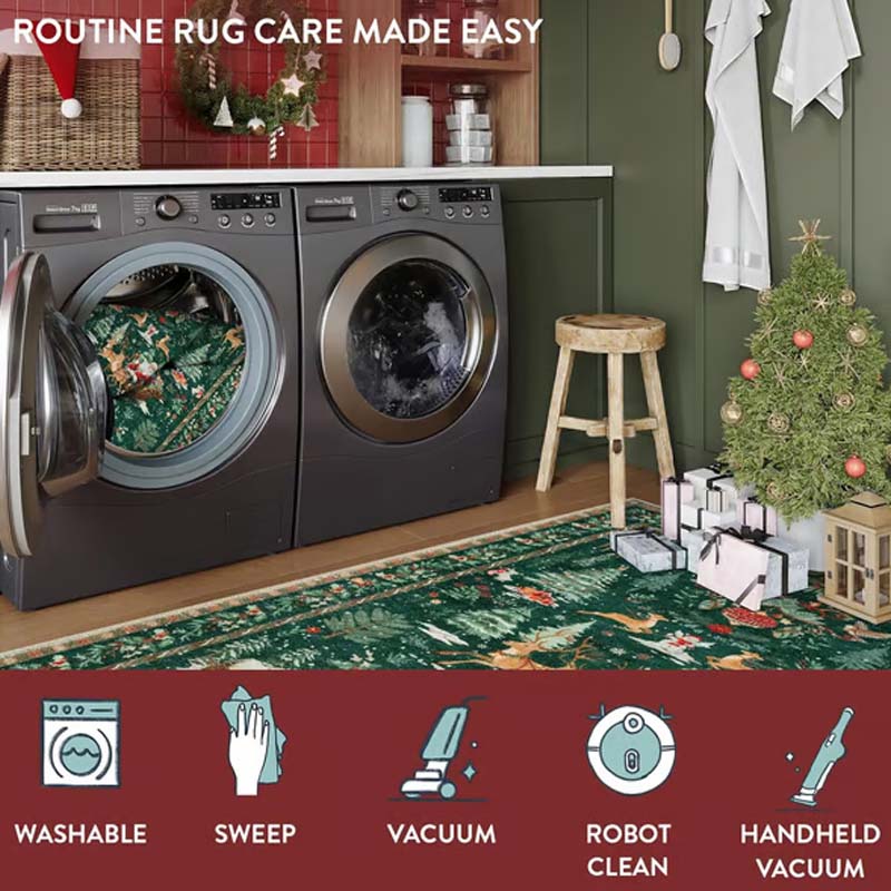 Soft Non-Slip Christmas Rug For Home Decor