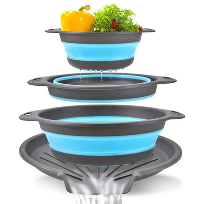 Colanders 3-Pack Sturdy Kitchen Strainer Set🥗 - image 17