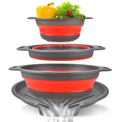 Colanders 3-Pack Sturdy Kitchen Strainer Set🥗 - image 18